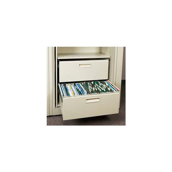 Datum Filing Systems Rotary File Cabinet Components, Letter File/Storage Drawer, Bone White XLT-FS1-T15 - main